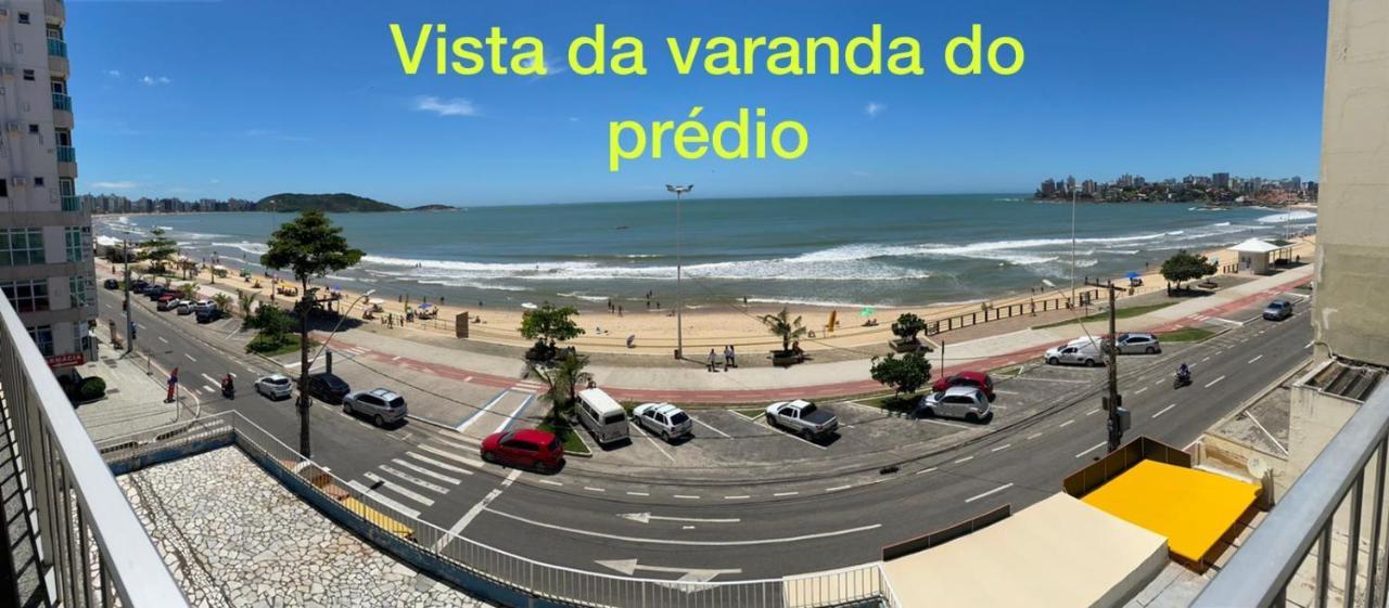 Apartamento Vista Mar: Beachfront 2-Bedroom with Elevator and Wi-Fi Guarapari Exterior photo